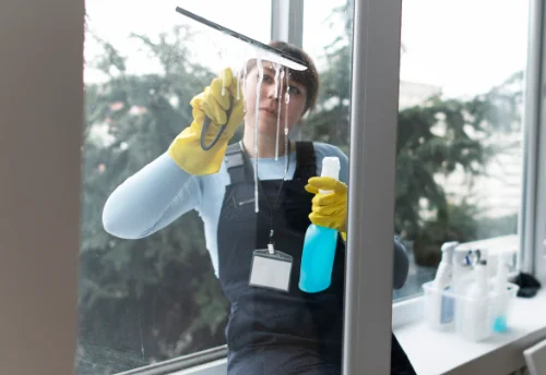 Nettoyage de vitres intérieures et extérieures à Tignes